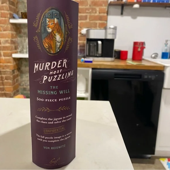 NWT - Murder Most Puzzling Puzzle - 500 Pieces - Picture 3 of 6